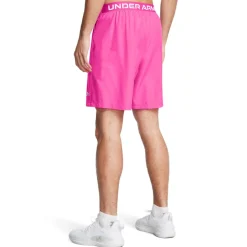 Shorts*Under Armour Woven Halfback Emboss Training Shorts in Pink
