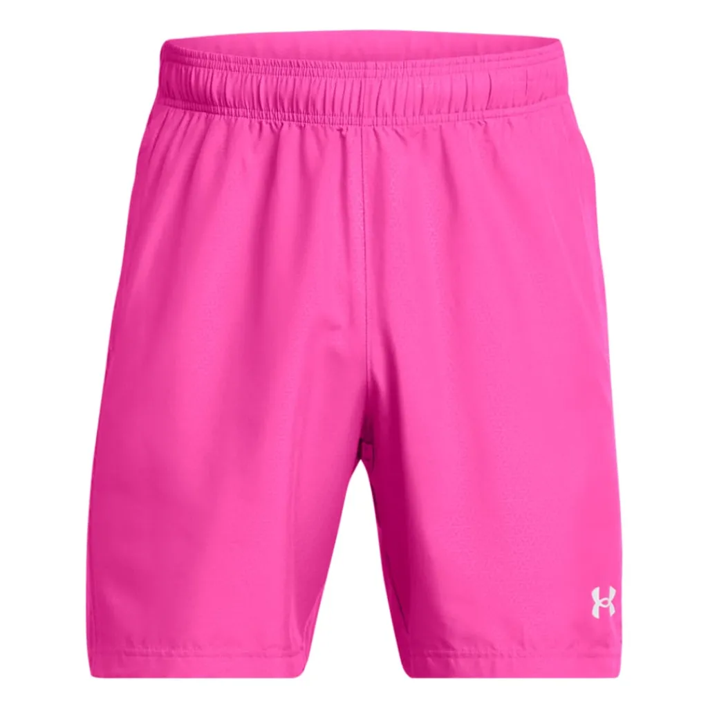 Shorts*Under Armour Woven Halfback Emboss Training Shorts in Pink