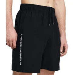 Shorts*Under Armour Woven Wordmark Shorts in Black