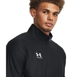 Tracksuits*Under Armour Zip Neck Long Sleeve Athletic Top in Black