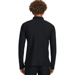 Fitness And Gym Tops*Under Armour Zip Neck Regular Fit Sweatshirt in Black