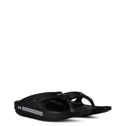 Beach Shoes*Undercover Toe Post Flatform Sandals in Black
