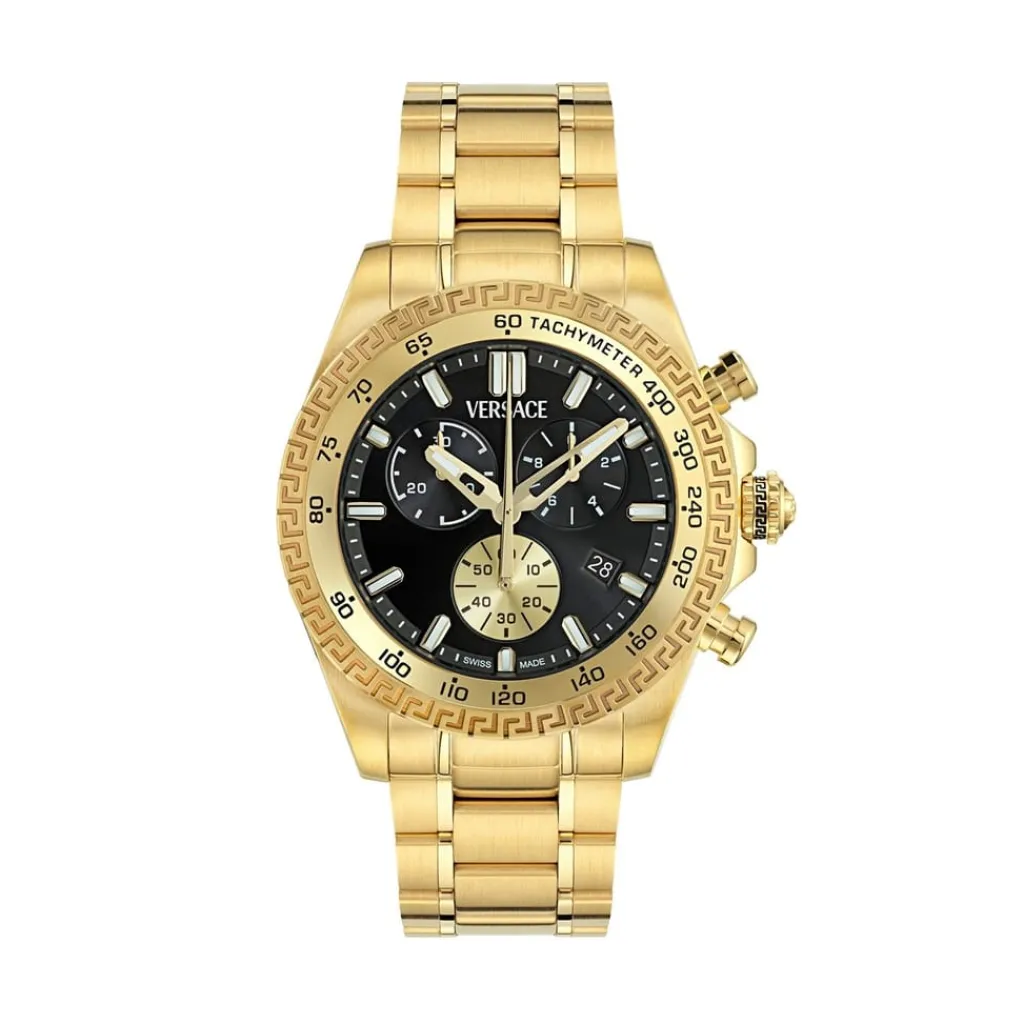 Jewellery-Watches*Versace Chrono X Watch in Gold