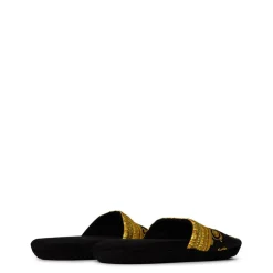 Slippers*Versace Home Baroque Slippers in Black