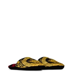 Slippers*Versace Home Wild Barocco Slippers in Red