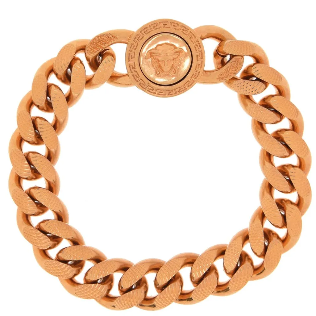 Jewellery-Watches*Versace Medusa Chain Bracelet in Gold