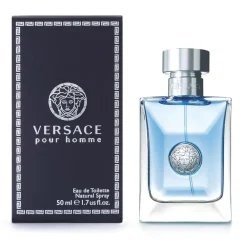 Mens Fragrance*Versace Pour Homme Eau De Toilette in Clear