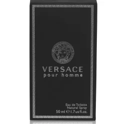 Mens Fragrance*Versace Pour Homme Eau De Toilette in Clear