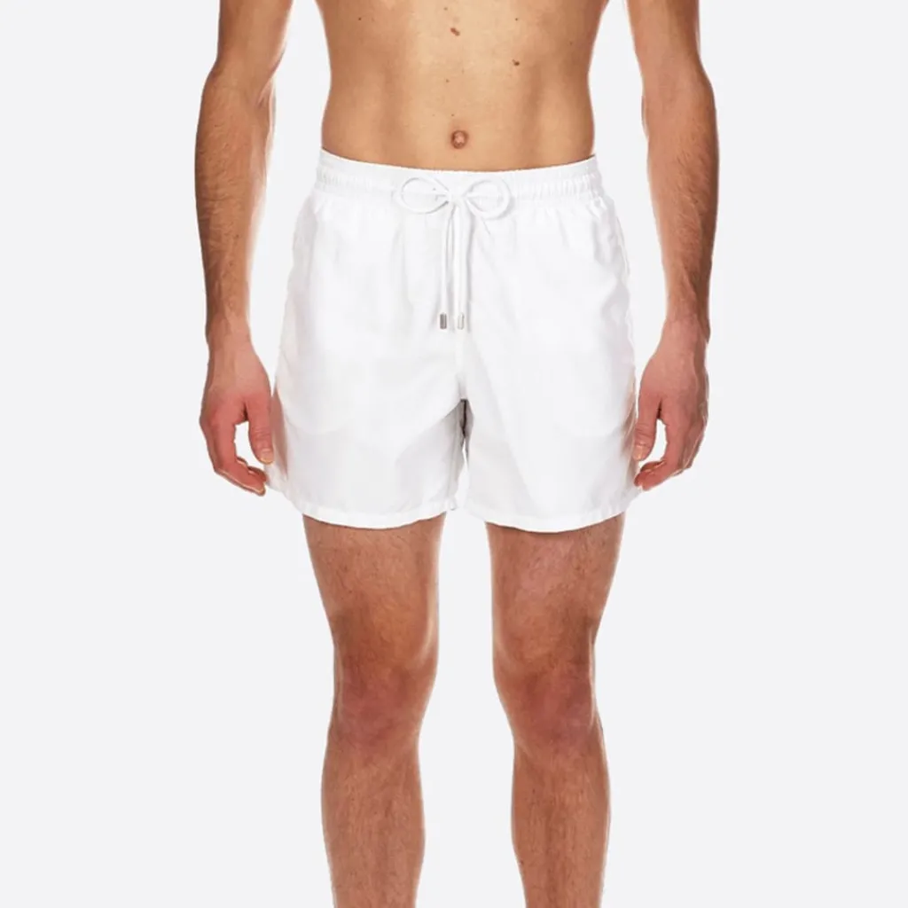 Shorts*Vilebrequin Moorea Swim Shorts in White