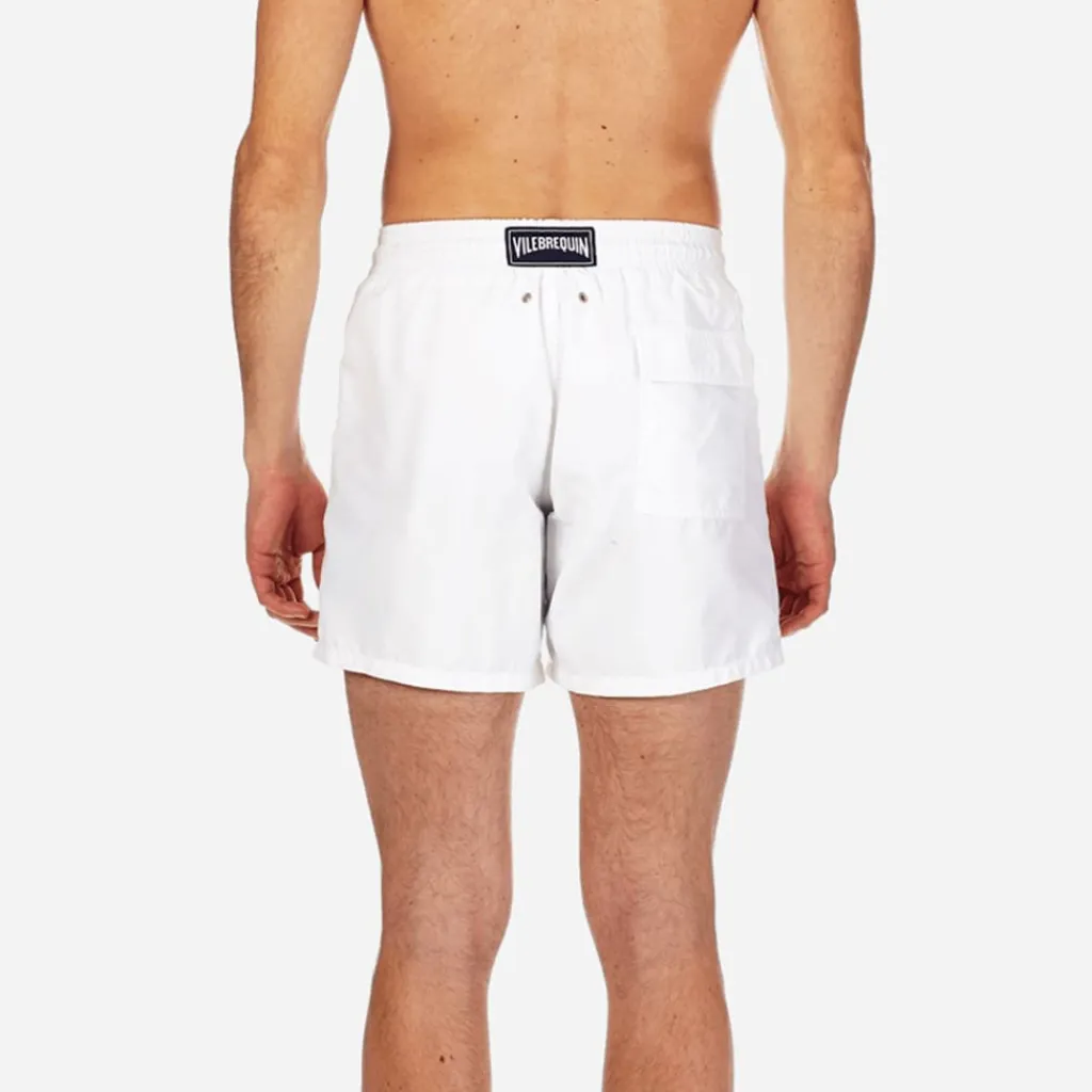 Shorts*Vilebrequin Moorea Swim Shorts in White