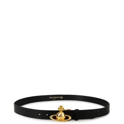 Belts*Vivienne Westwood Viv Orb Buckle Belt in Gold