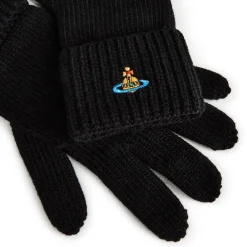 Gloves-Scarves-Umbrellas*Vivienne Westwood Viv Orb Glove in Black