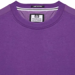 Sweatshirts*Weekend Offender F Bomb Crewneck Sweatshirt in Purple