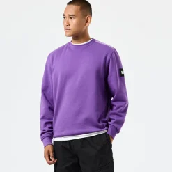 Sweatshirts*Weekend Offender F Bomb Crewneck Sweatshirt in Purple