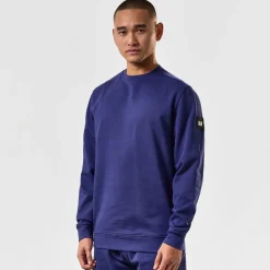 Sweatshirts*Weekend Offender F Bomb Crewneck Sweatshirt in Navy
