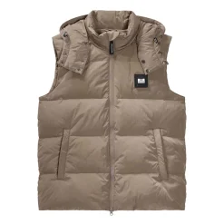 Coats And Jackets*Weekend Offender Gordini Down Gilet in Brown