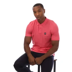 Polo Shirts*Weekend Offender Mens Barnum Polo Shirt in Rose