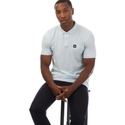 Polo Shirts*Weekend Offender Mens Barnum Polo Shirt in Sky Blue