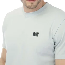 T-Shirts And Vests*Weekend Offender Mens Bridgetown Logo T-Shirt in Silver
