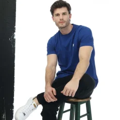 T-Shirts And Vests*Weekend Offender Mens Bridgetown Logo T-Shirt in Royal Blue