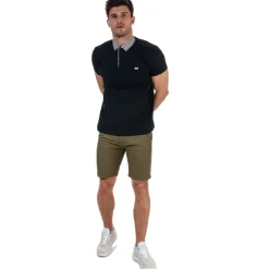 Shorts*Weekend Offender Mens Dillenger Cotton Twill Chino Shorts in Khaki