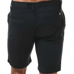 Shorts*Weekend Offender Mens Dillenger Cotton Twill Chino Shorts in Black