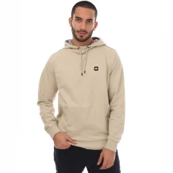 Sweatshirts*Weekend Offender Mens Justify Check Trim Hoody in Stone