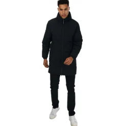 Coats And Jackets*Weekend Offender Mens Saskatoon Long Jacket in Navy