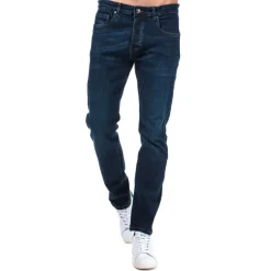 Jeans*Weekend Offender Mens Tapered Fit Jeans in Denim