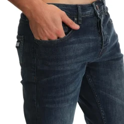 Jeans*Weekend Offender Mens Tapered Fit Jeans in Blue