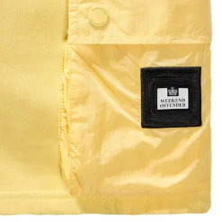 Shorts*Weekend Offender Pink Sands Overlay Shorts in Yellow