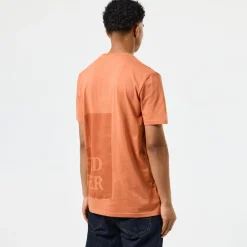 T-Shirts And Vests*Weekend Offender Ryan Large Tonal Prison T-Shirt in Orange