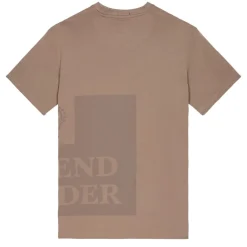 T-Shirts And Vests*Weekend Offender Ryan Large Tonal Prison T-Shirt in Brown
