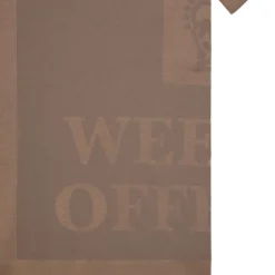 T-Shirts And Vests*Weekend Offender Ryan Large Tonal Prison T-Shirt in Brown
