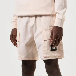 Shorts*Weekend Offender Scopello Sharp Cargo Shorts in Cream