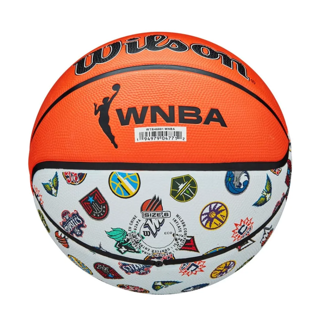 Assorted*Wilson Wnba Team Basketball in Orange