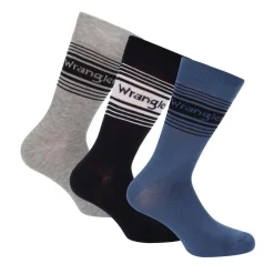 Underwear And Socks*Wrangler 3 Pack of Socks in Blue