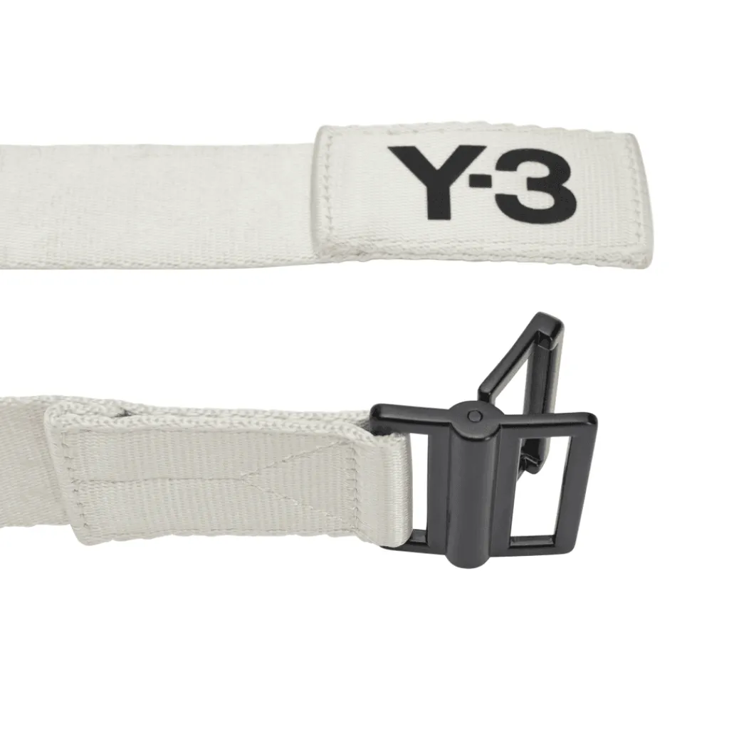 Belts*Y-3 Classic Logo Belt in Cream
