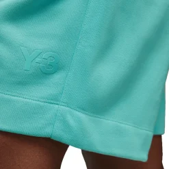 Shorts*Y-3 French Terry Shorts in Teal