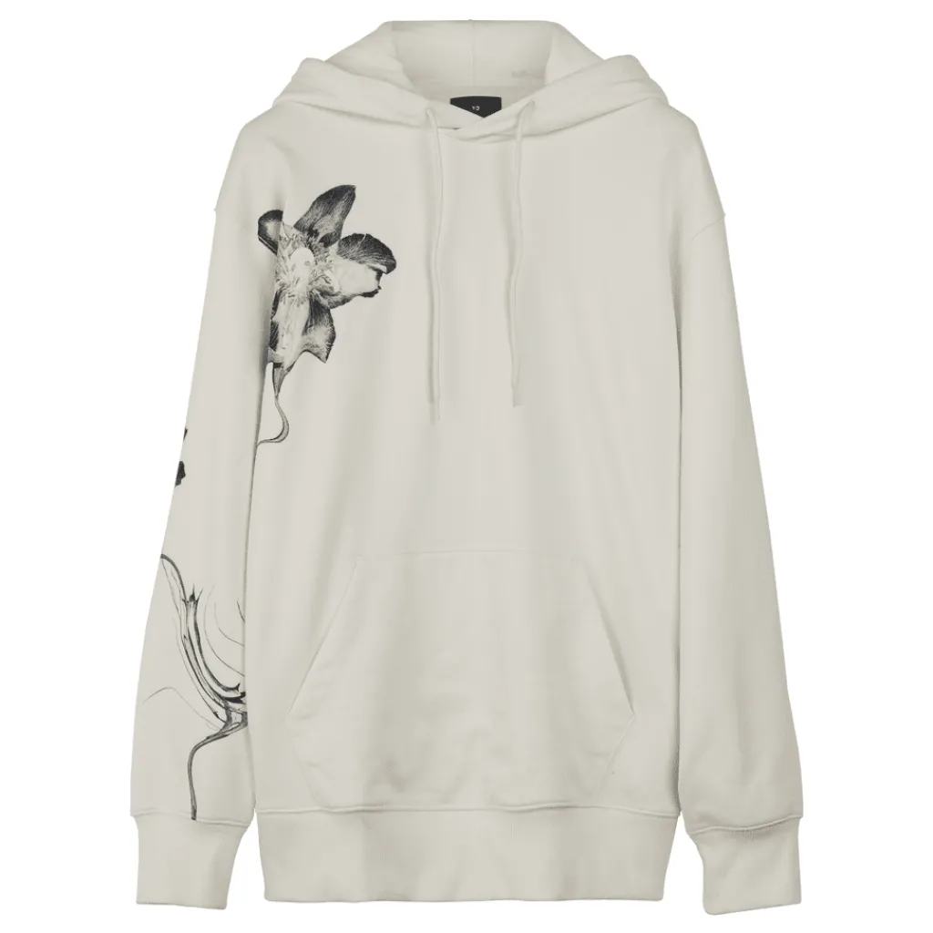 Sweatshirts*Y-3 Graphic French Terry Hoodie in Off White