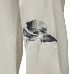 Trousers*Y-3 Graphic French Terry Joggers in Off White