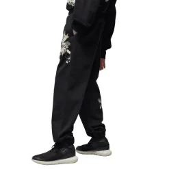 Trousers*Y-3 Graphic French Terry Joggers in Black