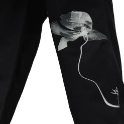 Trousers*Y-3 Graphic French Terry Joggers in Black