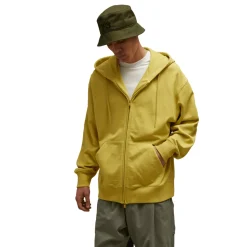 Sweatshirts*Y-3 Organic Cotton Terry Zip Hoodie in Yellow