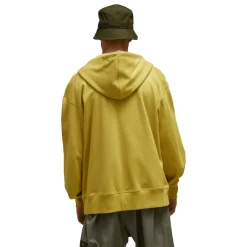 Sweatshirts*Y-3 Organic Cotton Terry Zip Hoodie in Yellow