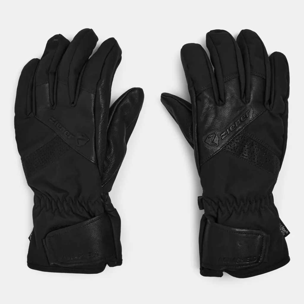 Gloves-Scarves-Umbrellas*Ziener Mens Getter Gloves in Black